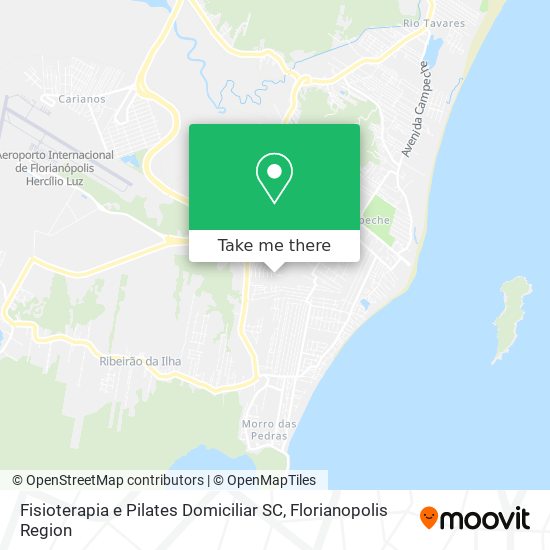 Fisioterapia e Pilates Domiciliar SC map