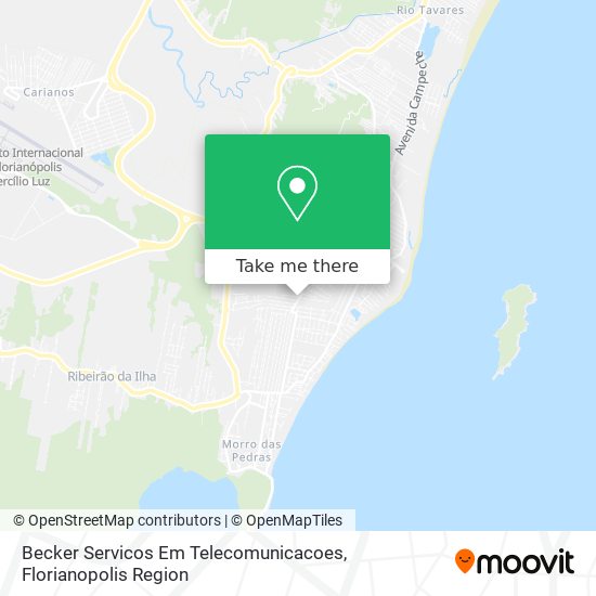 Becker Servicos Em Telecomunicacoes map