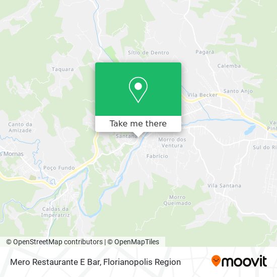 Mero Restaurante E Bar map