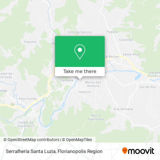 Serralheria Santa Luzia map