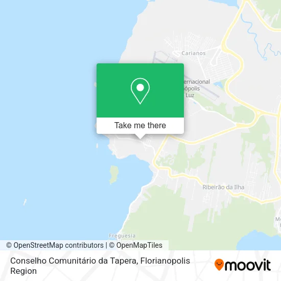 Conselho Comunitário da Tapera map