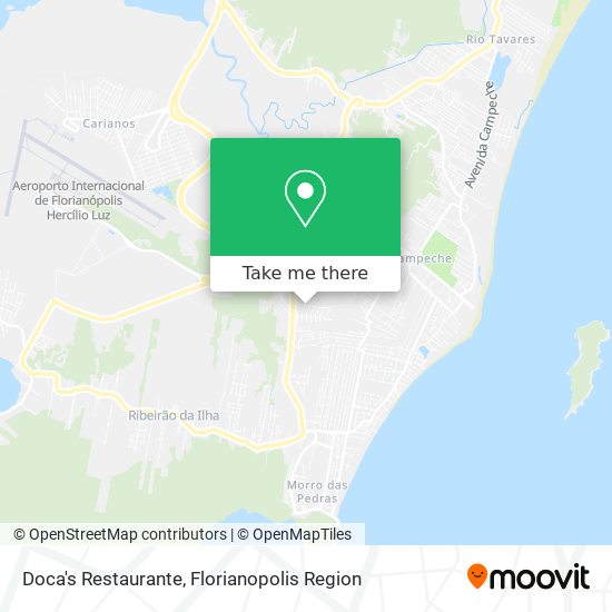 Doca's Restaurante map