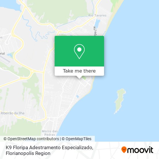 K9 Floripa Adestramento Especializado map