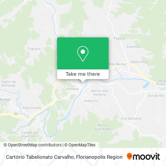 Cartório Tabelionato Carvalho map