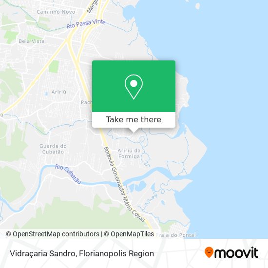 Vidraçaria Sandro map