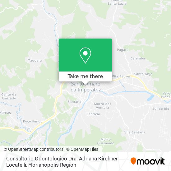 Consultório Odontológico Dra. Adriana Kirchner Locatelli map