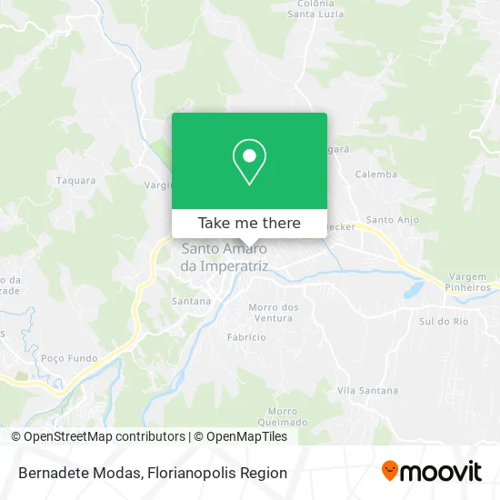 Bernadete Modas map