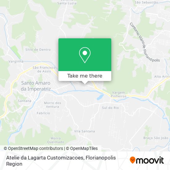 Atelie da Lagarta Customizacoes map