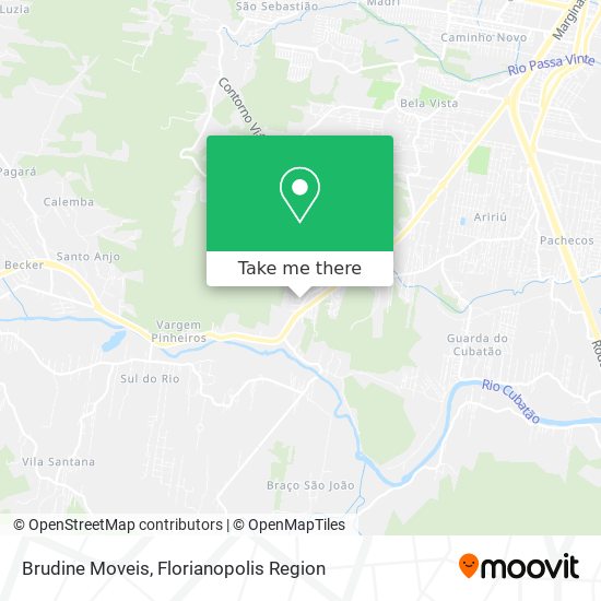 Brudine Moveis map