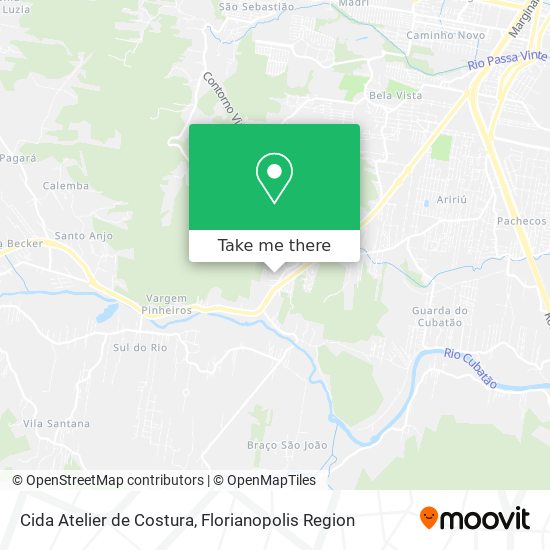 Cida Atelier de Costura map
