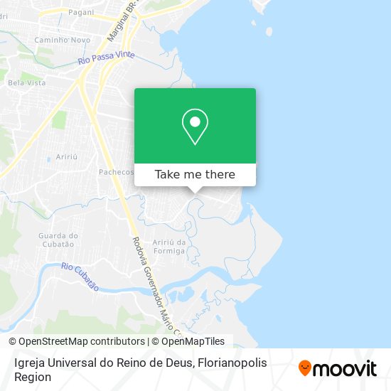 Igreja Universal do Reino de Deus map