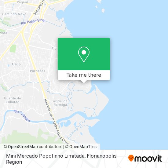 Mini Mercado Popotinho Limitada map