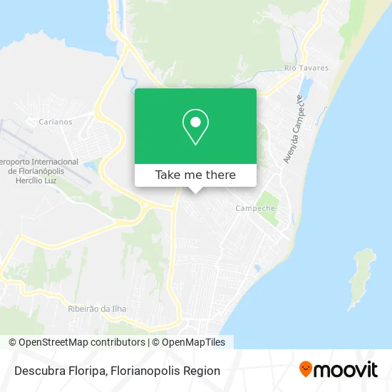 Descubra Floripa map