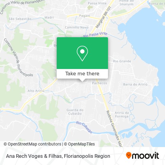 Ana Rech Voges & Filhas map
