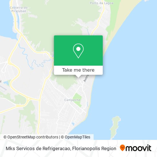 Mks Servicos de Refrigeracao map