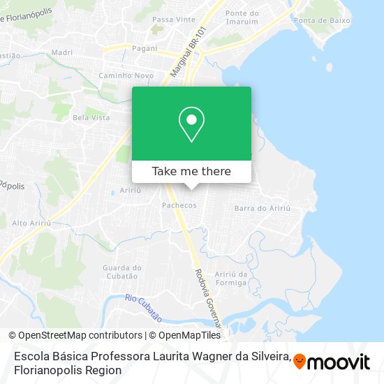 Escola Básica Professora Laurita Wagner da Silveira map