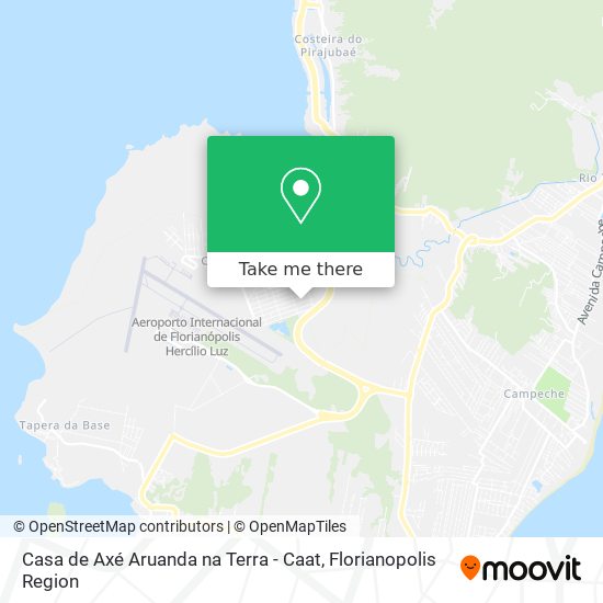 Casa de Axé Aruanda na Terra - Caat map