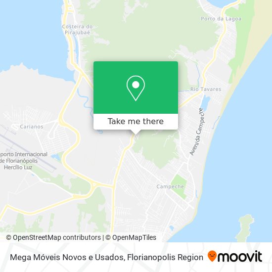 Mega Móveis Novos e Usados map