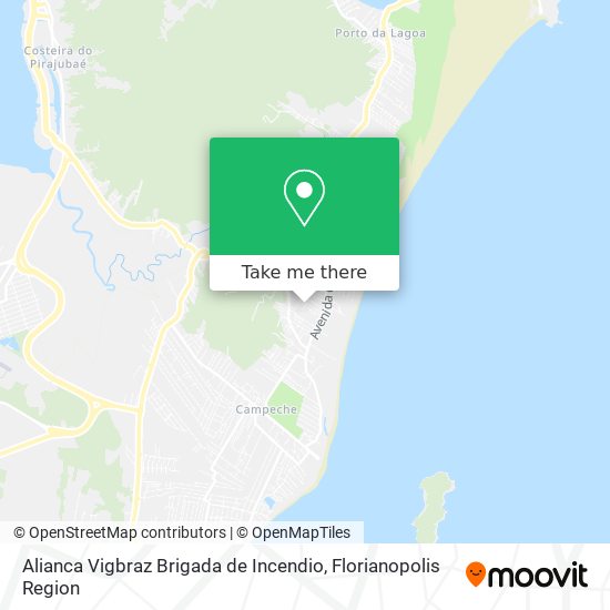 Alianca Vigbraz Brigada de Incendio map