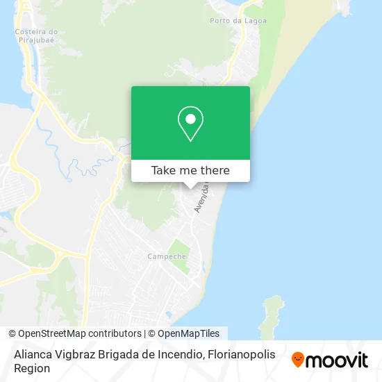 Alianca Vigbraz Brigada de Incendio map