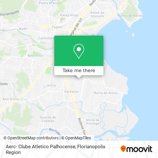 Aerc- Clube Atletico Palhocense map