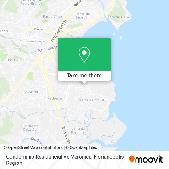 Condominio Residencial Vo Veronica map