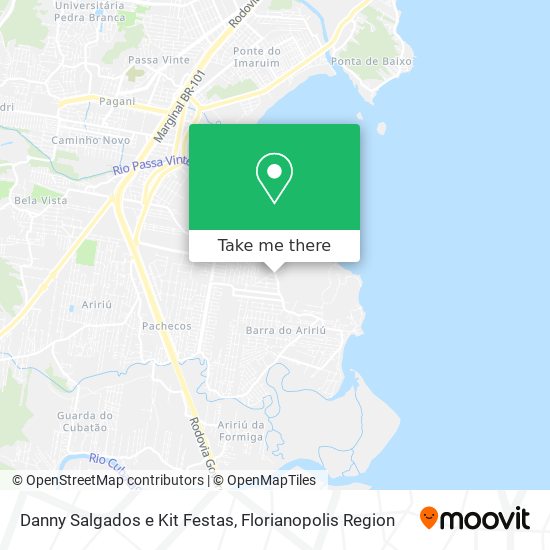 Danny Salgados e Kit Festas map