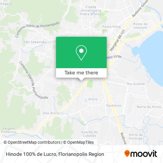 Hinode 100% de Lucro map