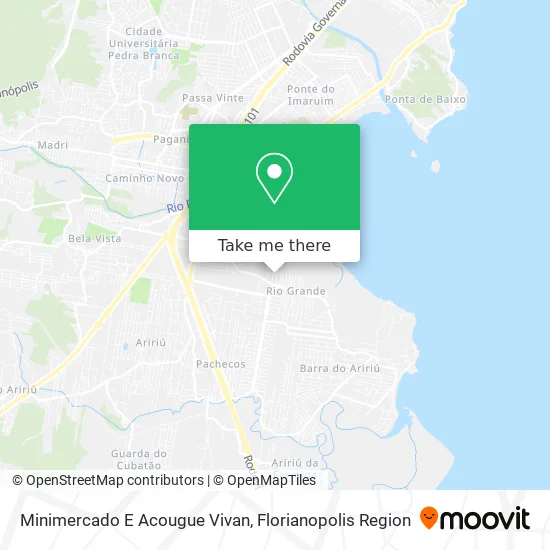 Minimercado E Acougue Vivan map