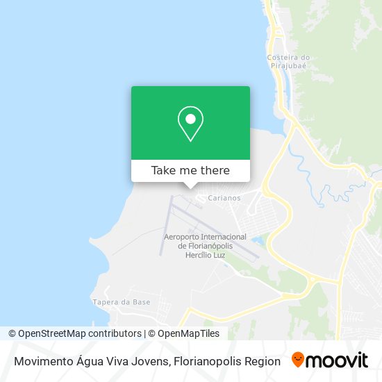 Movimento Água Viva Jovens map