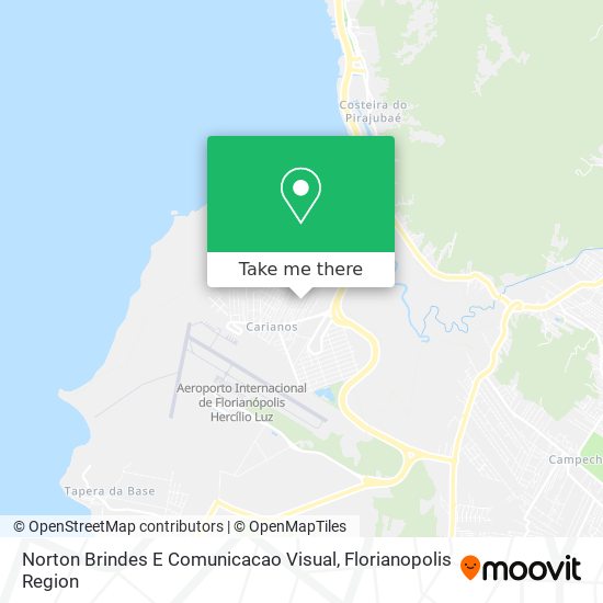 Norton Brindes E Comunicacao Visual map