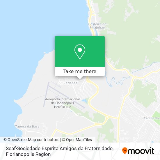 Seaf-Sociedade Espírita Amigos da Fraternidade map