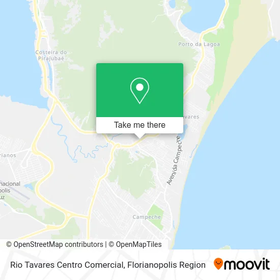 Rio Tavares Centro Comercial map