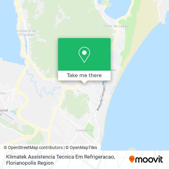 Klimatek Assistencia Tecnica Em Refrigeracao map