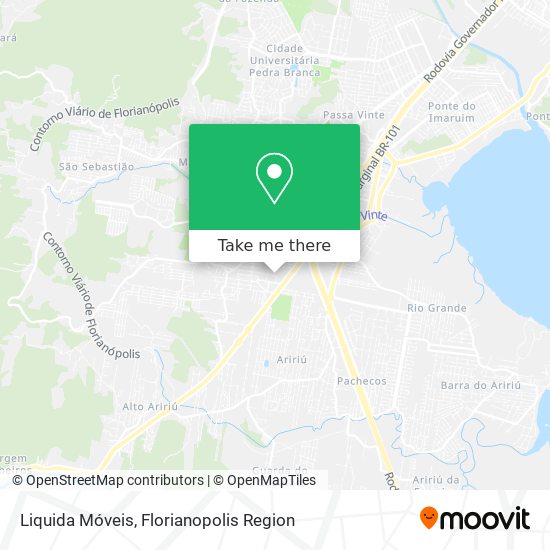 Liquida Móveis map