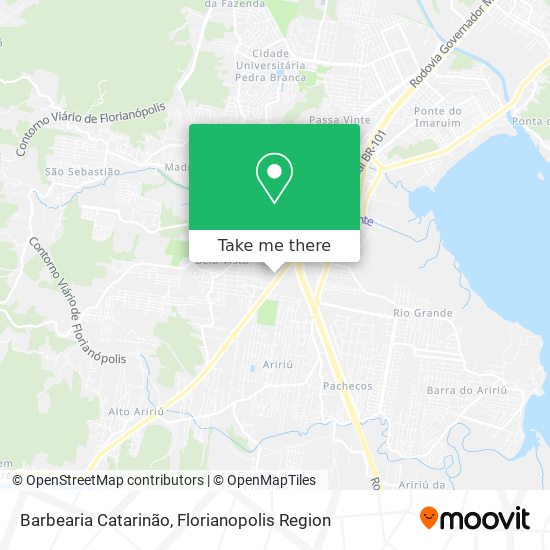 Barbearia Catarinão map