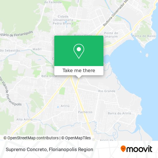 Supremo Concreto map