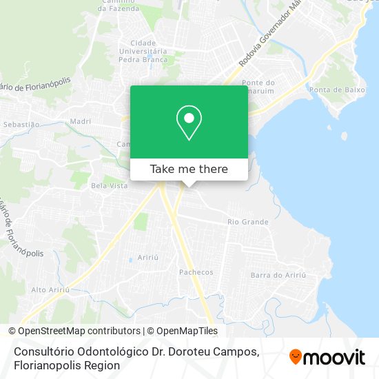 Consultório Odontológico Dr. Doroteu Campos map