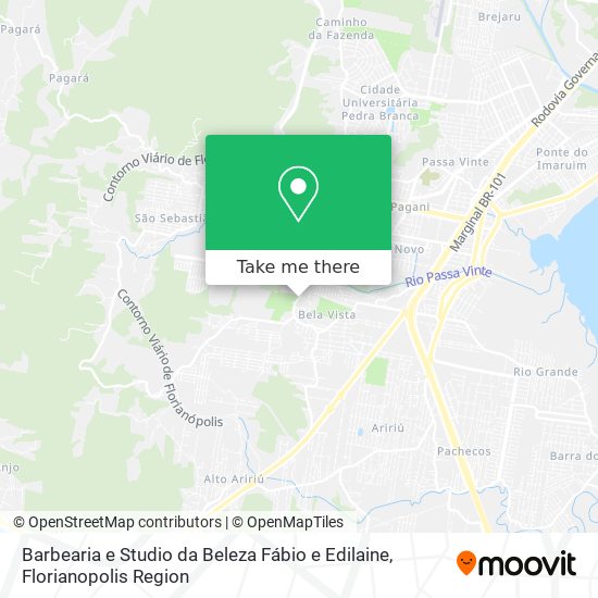 Barbearia e Studio da Beleza Fábio e Edilaine map