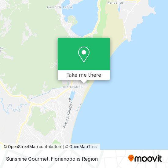 Sunshine Gourmet map