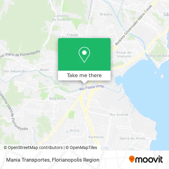 Mania Transportes map