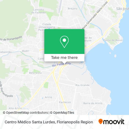 Centro Médico Santa Lurdes map