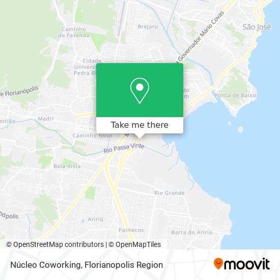 Núcleo Coworking map