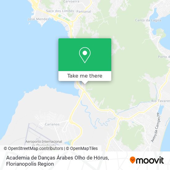 Academia de Danças Árabes Olho de Hórus map