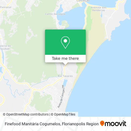Finefood Manitária Cogumelos map