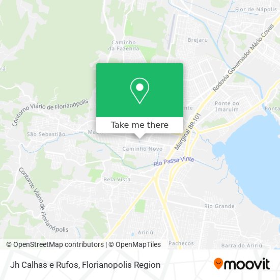 Jh Calhas e Rufos map