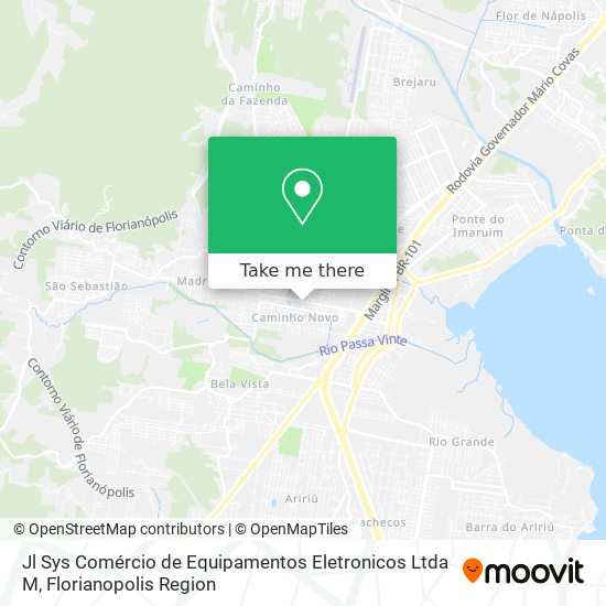 Jl Sys Comércio de Equipamentos Eletronicos Ltda M map