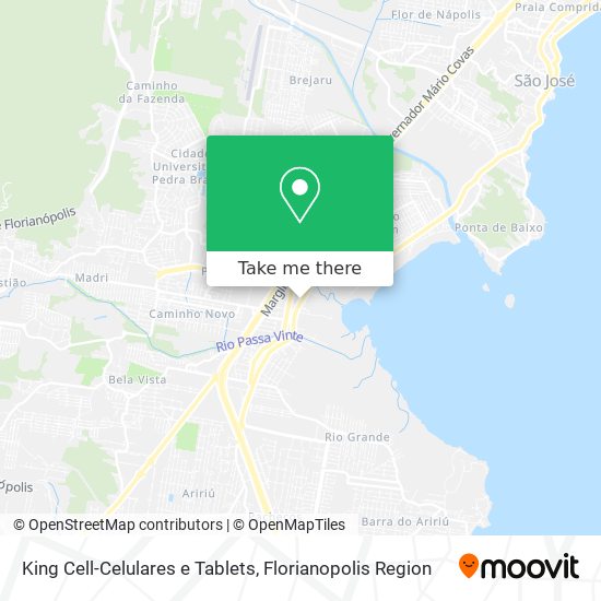 King Cell-Celulares e Tablets map