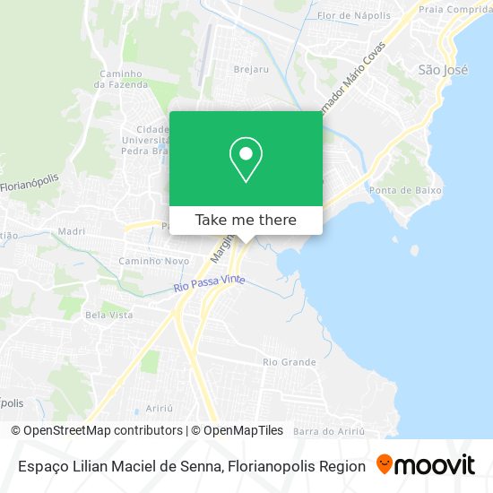 Espaço Lilian Maciel de Senna map