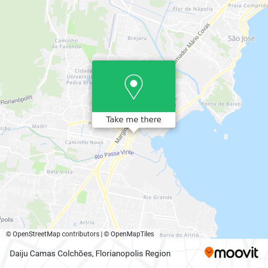 Daiju Camas Colchões map